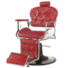 ActivShop GABBIANO FOTEL BARBERSKI PREMIER CZERWONY